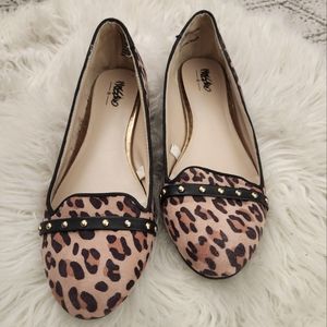 MOSSIMO LEOPARD PRINT FLATS